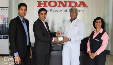 Honda ने जीता Car dekho  Accolade Award