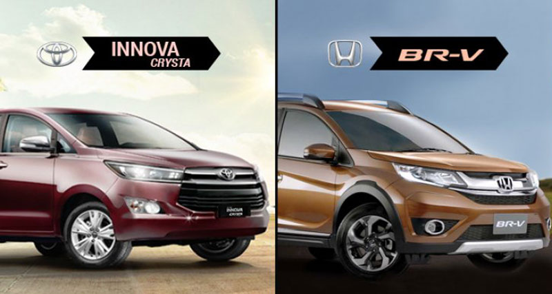 Toyota Innova Crysta Vs Honda BR-V: कौन किससे बेहतर