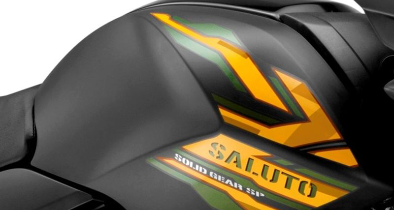 नए मैट ग्रिन कलर आॅप्शन में आई Yamaha Saluto