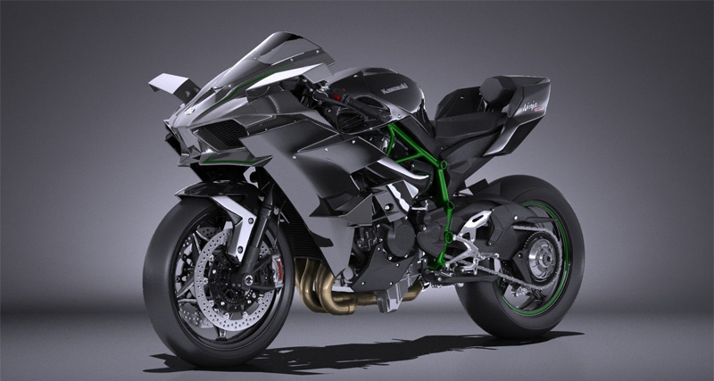 Kawasaki ने उतारी एडवांस सुपरबाइक Ninja H2R