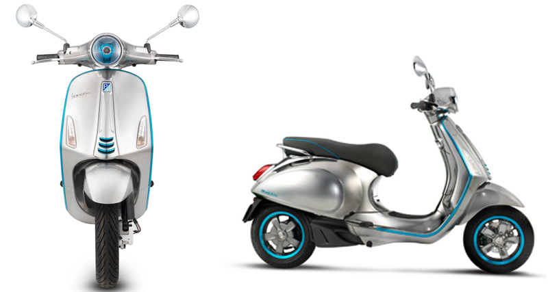 Vespa की नई पेशकश है इलेक्ट्रिका इलेक्ट्रिक स्कूटर