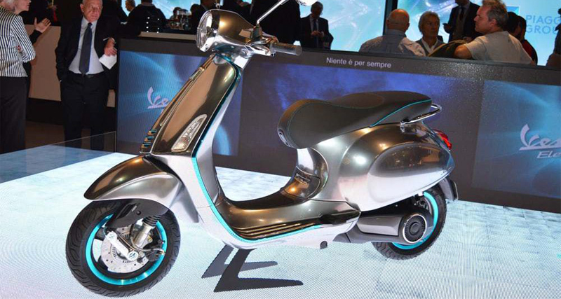 Vespa की नई पेशकश है इलेक्ट्रिका इलेक्ट्रिक स्कूटर