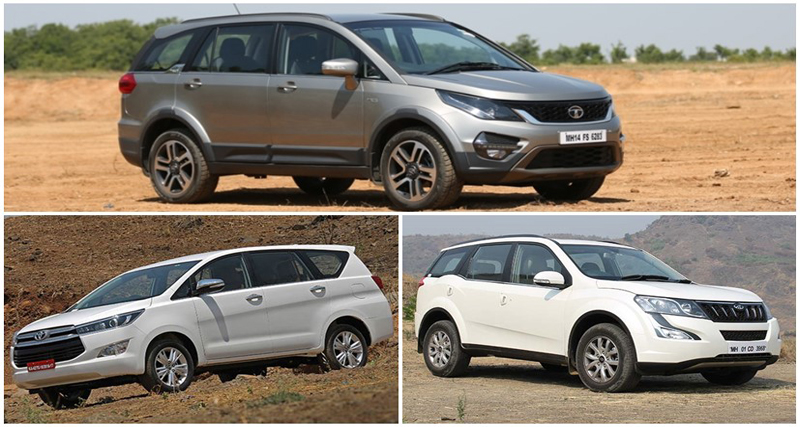 Innova Crysta और XUV500 पर पार पा पाएगी TATA HEXA !