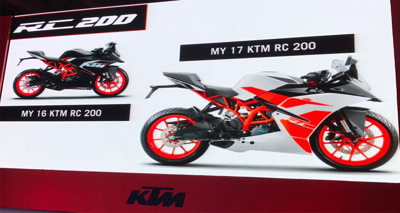 पहले से स्टाइलिश है KTM की नई RC रैंज, जानें कीमत