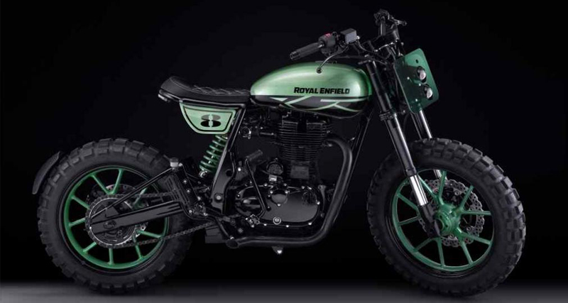 बाइक देसी पर अंदाज विदेशी, यह है Royal Enfield Green Fly