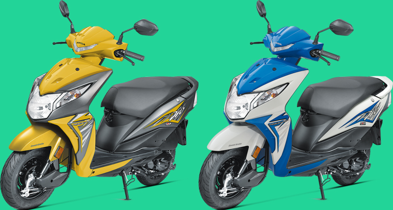 Honda Dio अब BSIV व AHO के साथ उपलब्ध