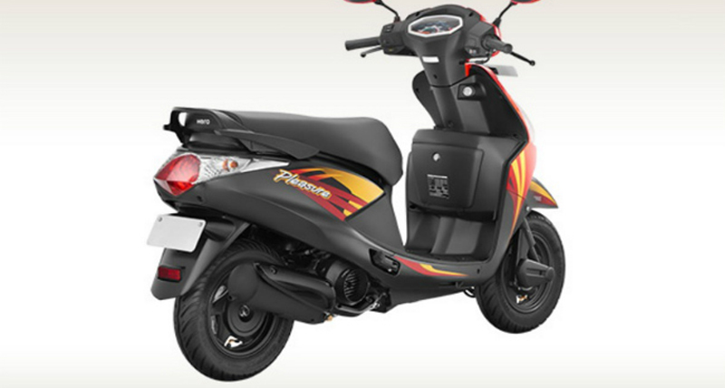 HERO ने लाॅन्च किया BSIV इंजन वाला Pleasure Scooter