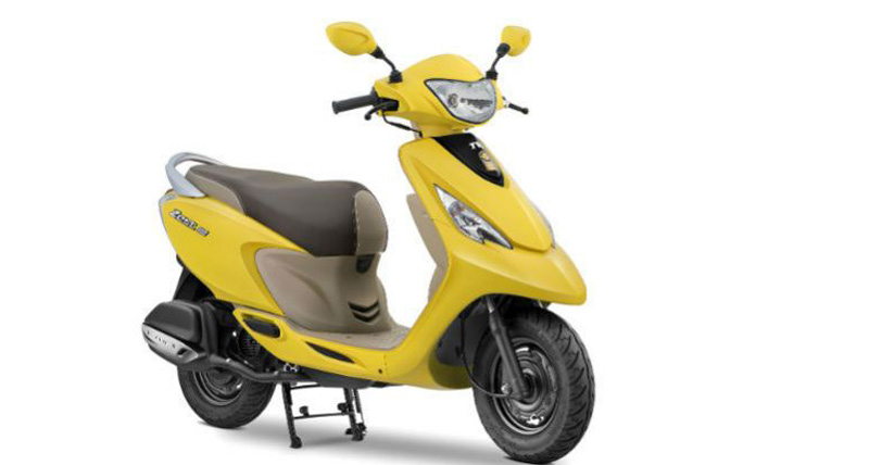 TVS Scooty Zest अब मैटी कलर सीरीज़ में भी