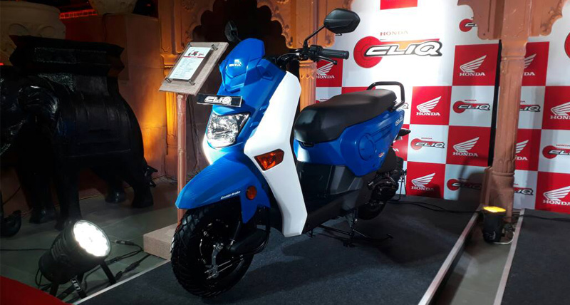 Navy और Activa का मिक्स पैकेज है Honda Cliq