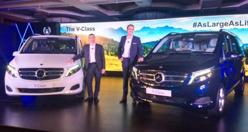 Mercedes Benz ने लॉन्च की V-Class, ये है कीमत