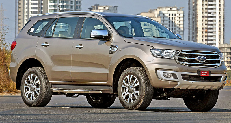 2019 Ford Endeavour Facelift भारत में लॉन्च, कीमत...