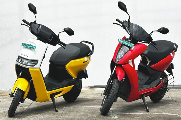 इलेक्ट्रिक टू-व्हीलर बाजार में एथर एनर्जी ने बनाया रिकॉर्ड, 2 लाख की बिक्री पार
