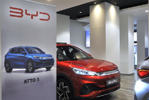 नॉर्वे के यात्री कार बाजार में चीनी ब्रांड के इलेक्ट्रिक वाहनों की लगातार बढ़ रही हिस्सेदारी