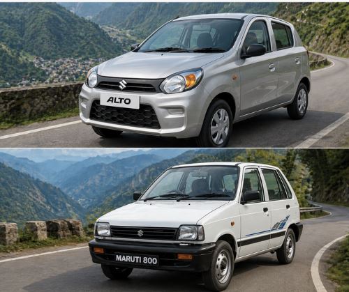 पहाड़ों की रानी है ऑल्टो और मारुति 800, छोटे से इंजन पर देती है शानदार सफर