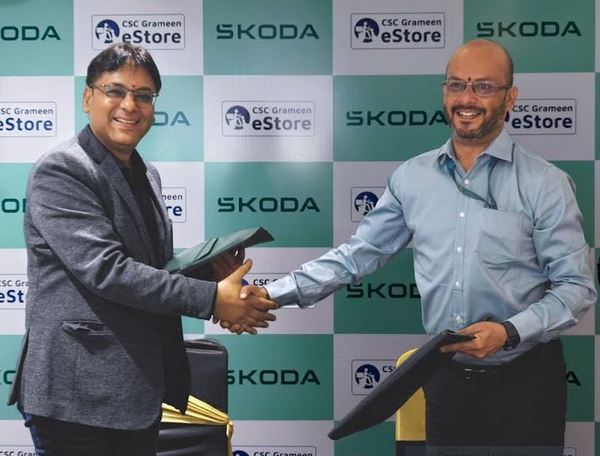 स्कोडा ऑटो इंडिया ने देश भर में पहुँच बढ़ाने के लिए सीएससी ग्रामीण ई-स्टोर के साथ साझेदारी की