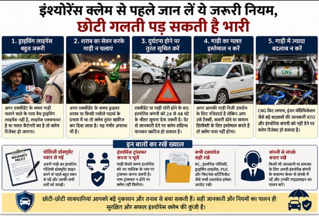 इंश्योरेंस क्लेम से पहले जान लें ये जरूरी नियम, छोटी गलती पड़ सकती है भारी
