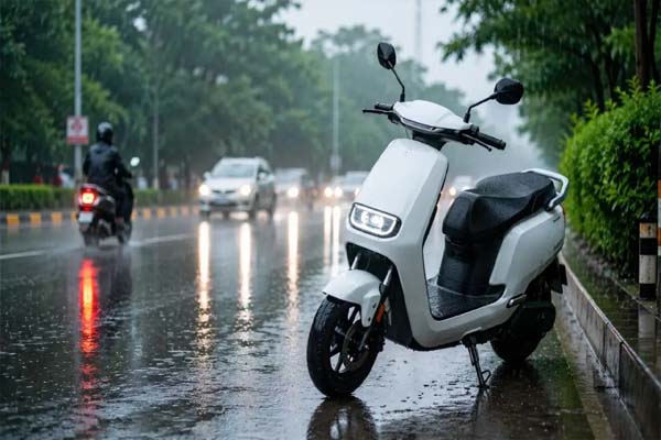 बारिश में ई-स्कूटर चलाना सुरक्षित, लेकिन इन बातों का रखें खास ध्यान