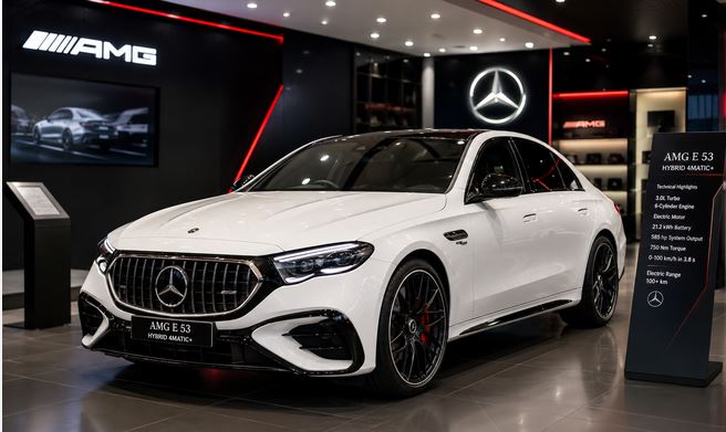 Mercedes-AMG E 53 HYBRID 4MATIC प्लस भारत में 23 जुलाई को होगी लॉन्च, 612hp की दमदार परफॉर्मेंस और 100 किमी प्लस इलेक्ट्रिक रेंज