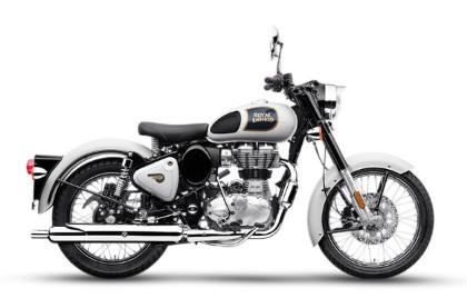 रॉयल एनफील्ड Classic 350 को मिला नया ग्लॉसी व्हाइट रंग, कीमत ₹2.24 लाख