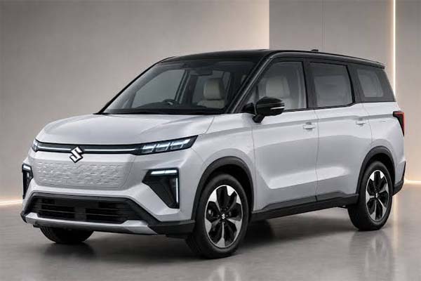Maruti YMC Electric: 2027 में आ सकती है मारुति की 7-सीटर इलेक्ट्रिक SUV, नई तस्वीरों में दिखा रियर डिजाइन