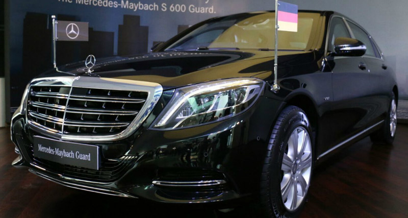 Mercedes Maybach S600 Guard भारत में लॉन्च, कीमत 10.5 करोड<br>