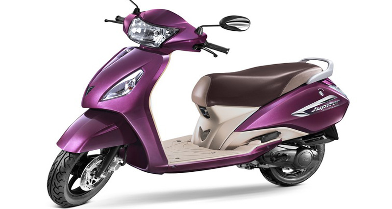 TVS Jupiter का डिस्क ब्रेक माॅडल लाॅन्च, कीमत 55,806 रूपए