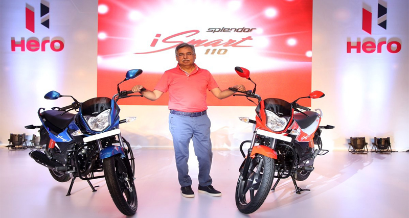 Hero Splendor iSmart 110 लाॅन्च, कीमत 53,300 रूपए