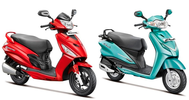 Hero Motocorp ने किया Maestro Edge लॉन्च, Duet Scooter शोकेस