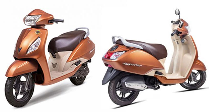 TVS Motors ने Launch किया Jupiter ZX Scooter