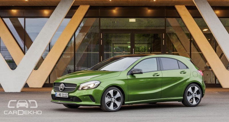 Mercedes A Class फेसलिफ्ट ग्लोबली अनवील