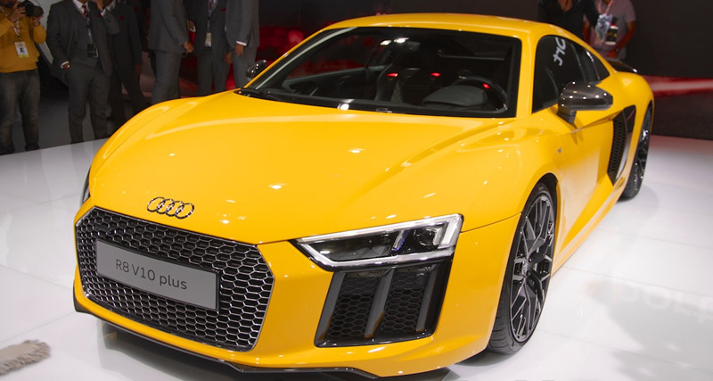 Auto Expo 2016 : Audi R8 लॉन्च, कीमत 2.47 करोड रुपए