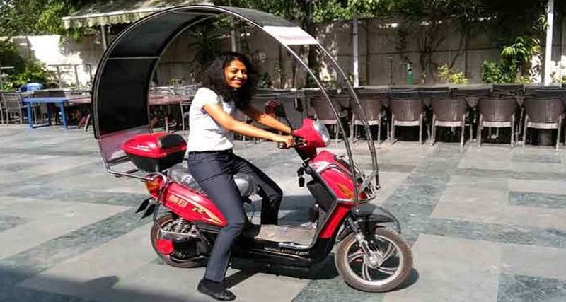 भारत मे धूम मचाने आया Solar Scooter<br>