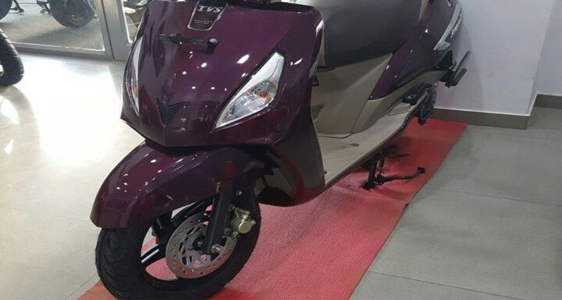 TVS Jupiter का डिस्क ब्रेक माॅडल लाॅन्च, कीमत 55,806 रूपए