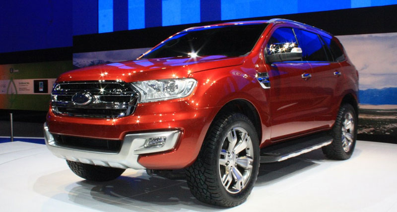 2016 Ford Endeavour जनवरी में होगी भारत में Launch