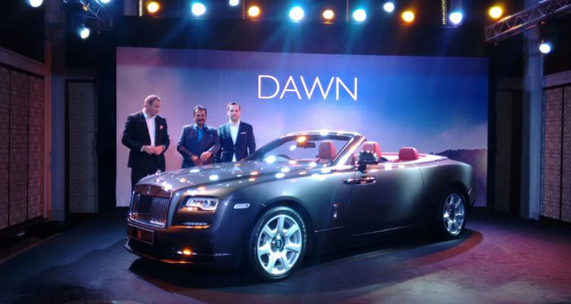 Rolls-Royce Dawn लॉन्च, कीमत 6.25 करोड़ रूपए