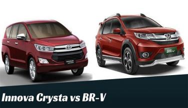 Toyota Innova Crysta Vs Honda BR-V: कौन किससे बेहतर