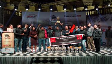 आर्मी एडवेंचर टीम ने जीती ऑटोज365' 'ब्लेज़ डी डेजर्ट' मोटर रैली टीम ट्रॉफी