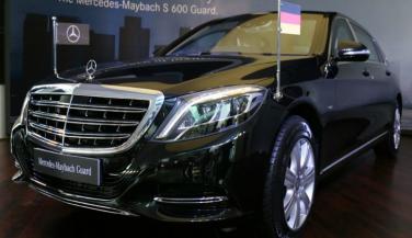 Mercedes Maybach S600 Guard भारत में लॉन्च, कीमत 10.5 करोड<br>