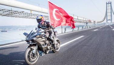 Kawasaki Ninja H2R और 400 किमी प्रति घंटे का विश्व रिकाॅर्ड, वीडियो देखें