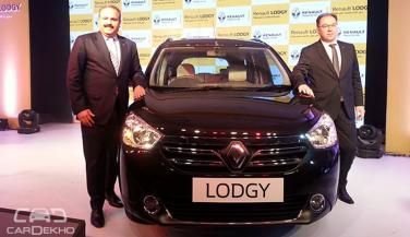 Renault Lodgy भारत में लॉन्च, कीमत 8.19 लाख रूपए
