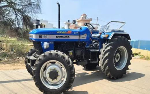 सोनालीका डीआई 60 सिकंदर डीएलएक्स टीपी 4WD खेतों में देता है बेहतर मजबूती
