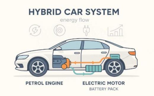 Hybrid Cars: कैसे काम करती हैं हाइब्रिड कारें, जानिए माइलेज से लेकर प्रदूषण कम करने तक के फायदे Hybrid Cars: कैसे काम करती हैं हाइब्रिड कारें, जानिए माइलेज से लेकर प्रदूषण कम करने तक के फायदे