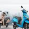  TVS sells 5.43 lakh two-wheelers in October 2025, iQube EV shines as domestic sales hit record high - Automobile News in Hindi