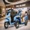 Indian electric scooter to ply the streets of the Vatican, TVS iQube launched - Automobile News in Hindi